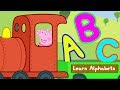 Peppa Pig | Learn Alphabets with Peppa Pig - ABC for Kids | Learn With Peppa Pig