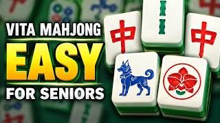 Vita Mahjong for Seniors | Easy-to-See Mahjong Solitaire Gameplay screenshot 3