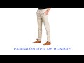 PANTALÓN DRIL DE HOMBRE/Cómo hacer/Paso a paso/Corte y confección