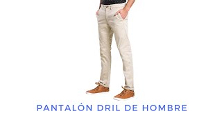 PANTALÓN JOGGER DRIL PITILLO DE HOMBRE Ref. 1065, 👗 Patrones,  Confecciones, Cursos Online de Costura