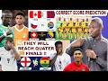 Break!. Africa Countr!es To Quater F!nals.. Ghana To Conquer England.. Predictions On Canada, SA &..