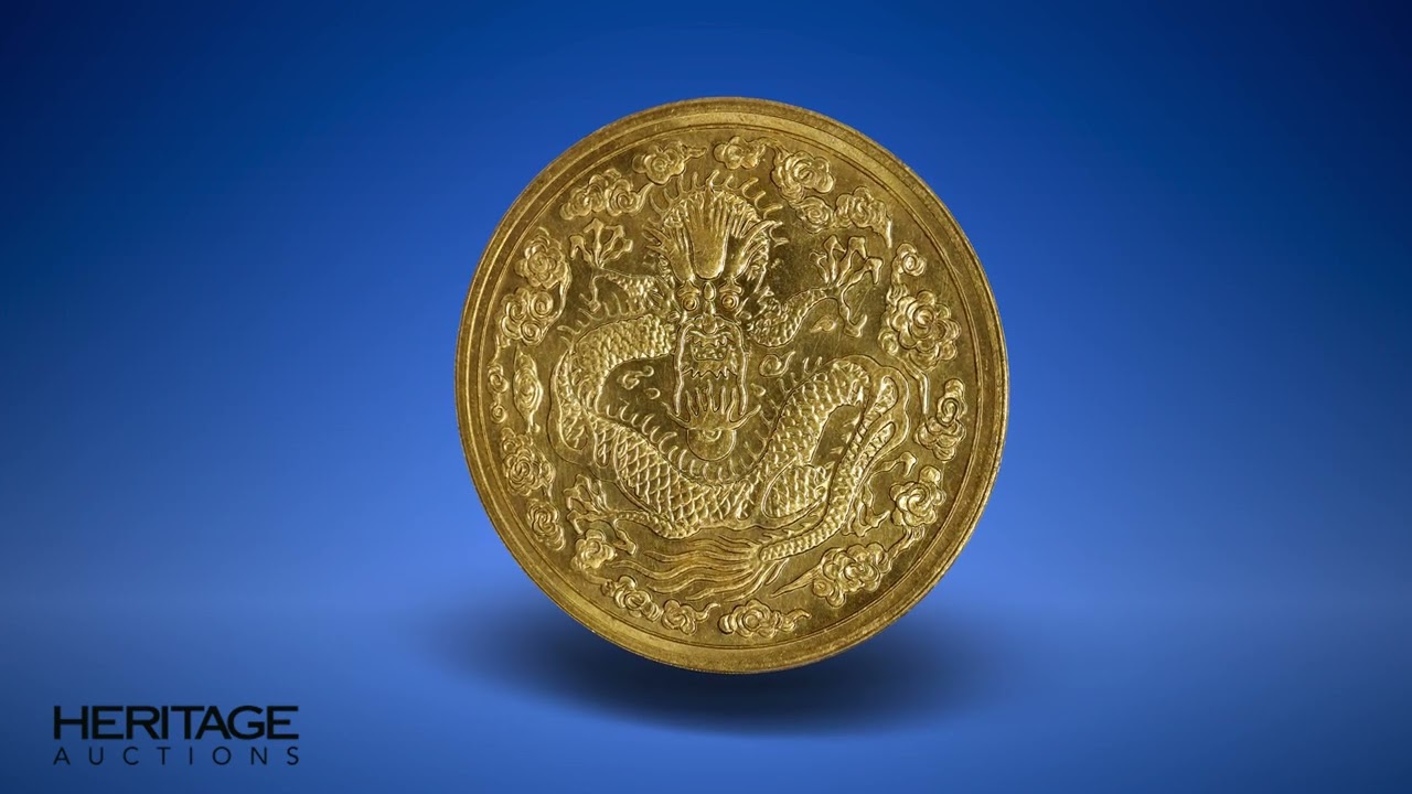 China: Kuang-hsü gold Specimen Pattern Kuping Tael (Liang) CD 1906