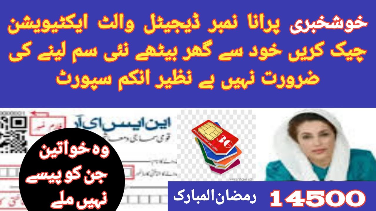 Good News! BISP 14,500 Payment 2026 🔥 | 8171 Online Check | Wallet SIM Update