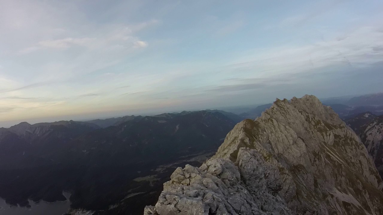Südliche Riffelspitze am 24.10.16 gegen 19 Uhr