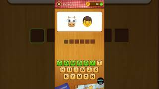 2 Emoji 1 word Level 1 🎮🎮 Emoji word game || offline gamer || Walkthrough solution || mahfuz FIFA screenshot 1