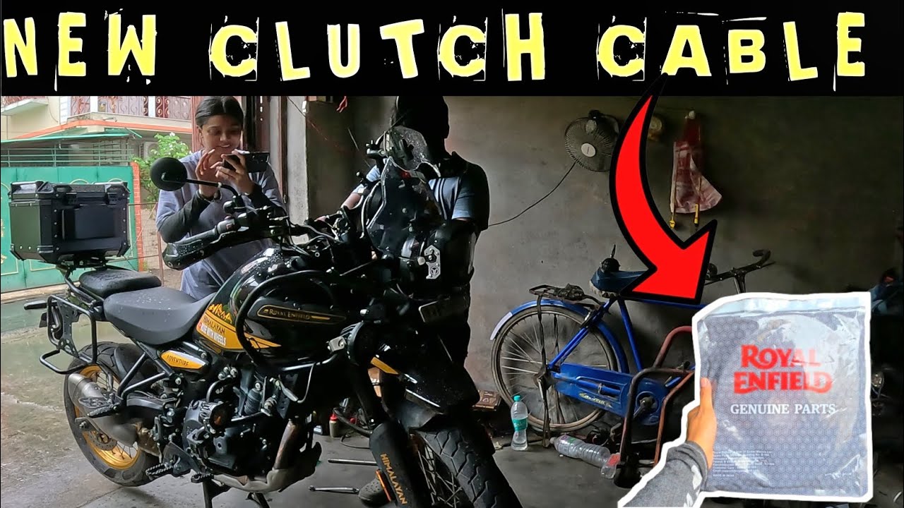 Himalayan 450: Clutch Cable Change ||Budget Friendly 😱