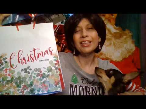 ASMR// Walmart Christmas Clearance Sale HAUL Part 1🎁🎄🎀 { Tapping & Scratching }