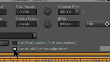 Samplitude Pro X3: Introducing Musical Tempo Adjustment