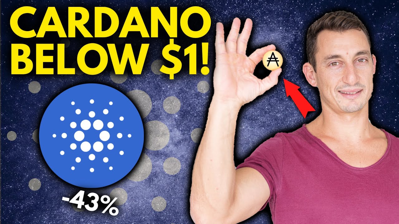 CARDANO ADA DROPS BELOW $1! Can ADA Fall Further?