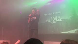 Issa Twaimz Raps Monster Live in Chicago