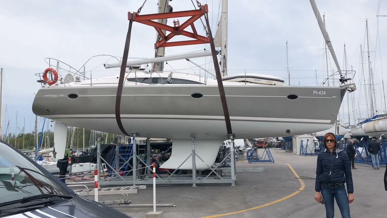 Elan Impression 434 Sailing Yacht Sea Trial