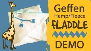 Geffen Fladdle Demo and Flats Folding Techniques - #Clothdiapers screenshot 1