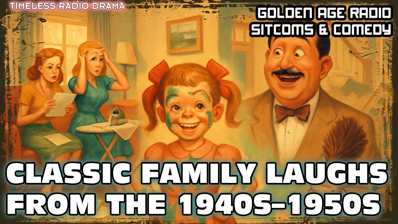 Classic Family Laughs from the 1940s–1950s | Golden Age Radio Sitcoms & Comedy