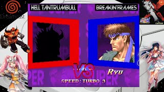 SSF2T Akuma vs Ryu