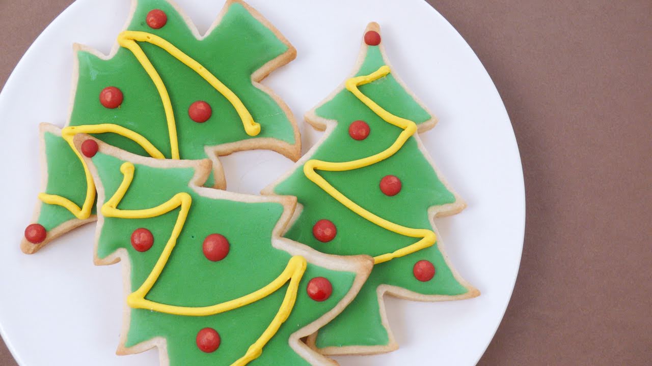 How To Decorate Christmas Sugar Cookies YouTube