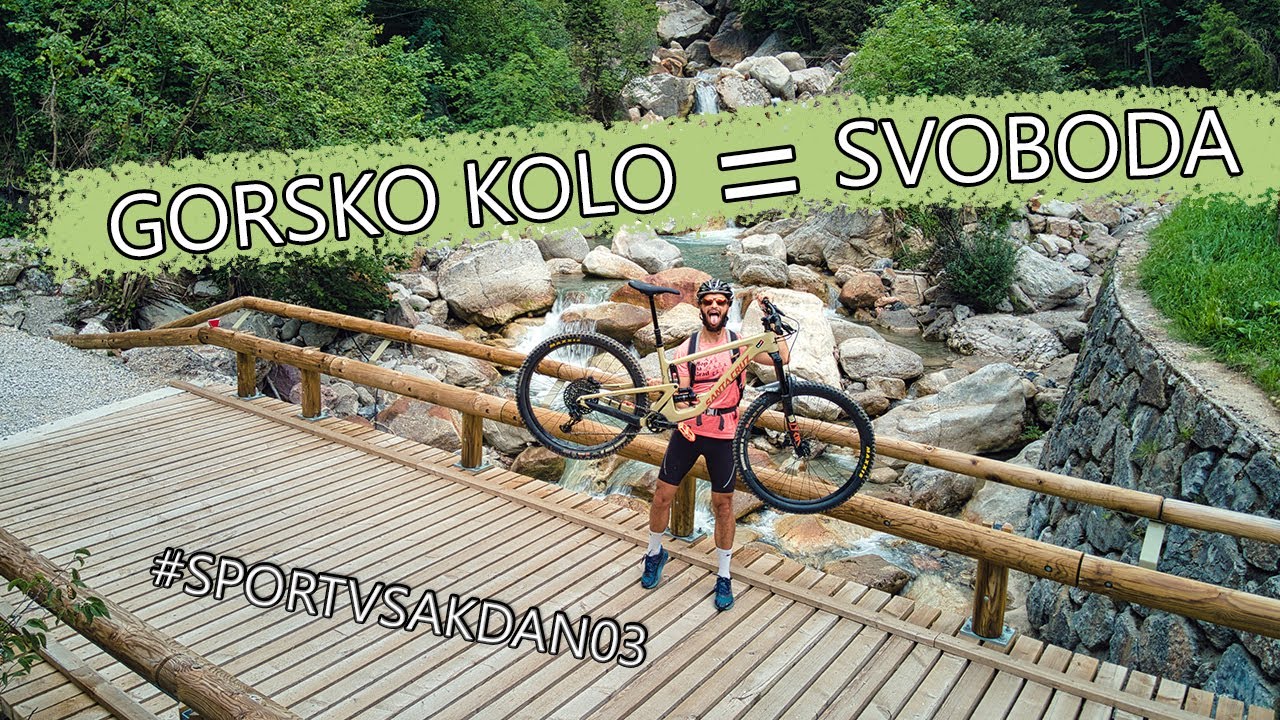 Prvič vozim gorsko kolo | #sportvsakdan03