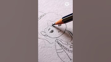 Happy Janmashtami 🙏 Krishna Drawing ✨#krishna
