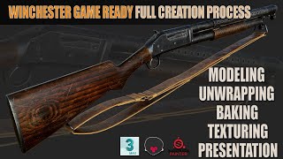 AAA Video Games: Winchester Game Ready Full Creation Process || Intro
