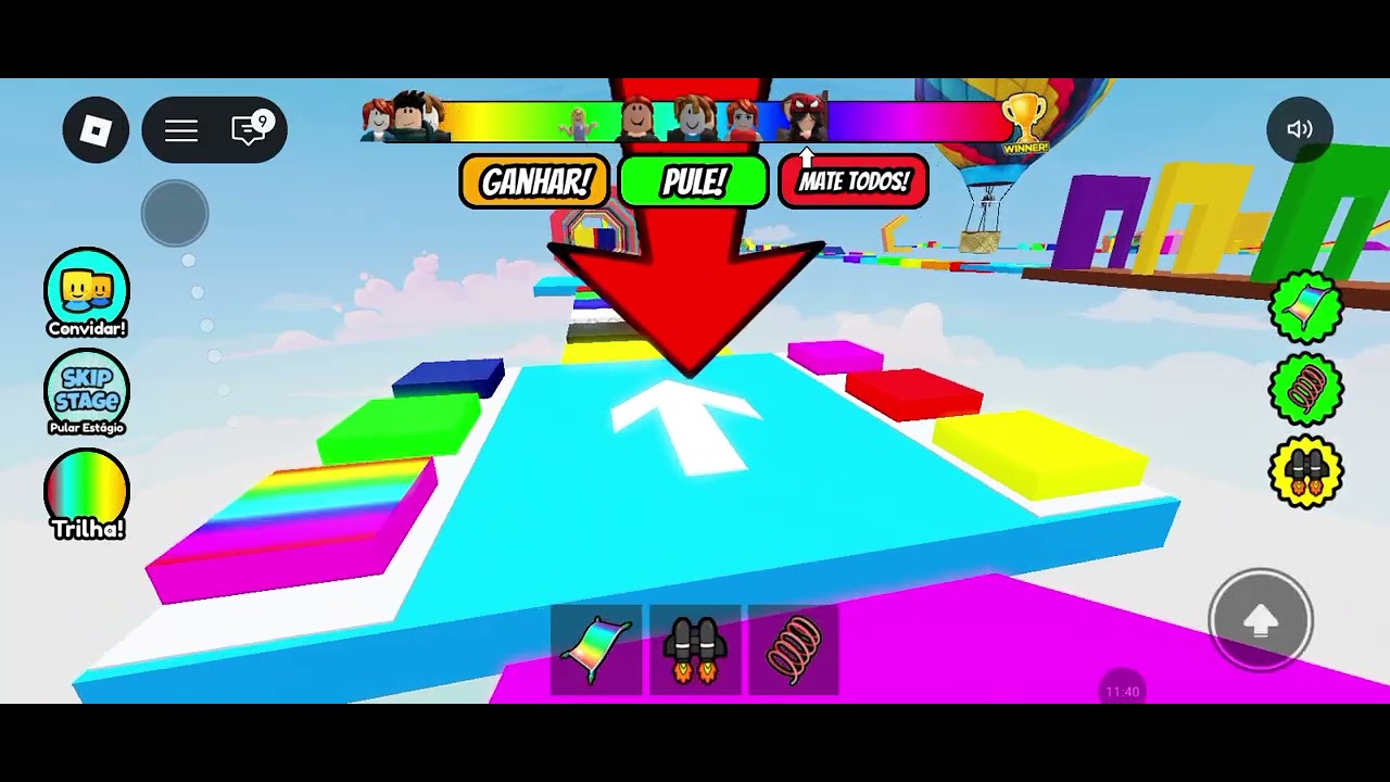 Jogando Roblox pela primeira vez com vocês á mega obby Fun! 