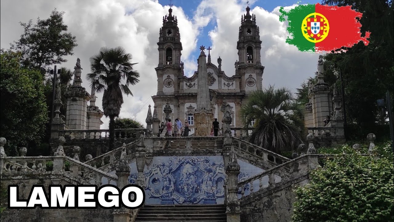 CONHECENDO A CIDADE DE LAMEGO DISTRITO DE VISEU- PORTUGAL 🇵🇹. #férias#viver no interior de Portugal#