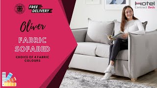 Oliver Fabric Sofa Bed - Contract Commercial Sofa Bed - HotelContractBeds