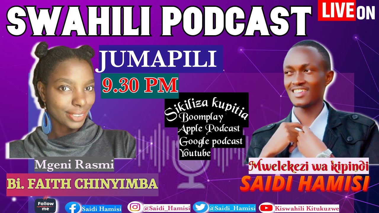 Swahili Podcast || Episode 1  || Kujifunza Kiswahili Nje ya Afrika Mashariki