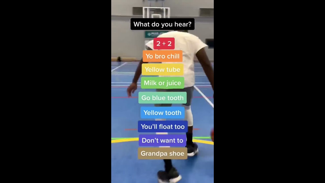 What Do You Hear Taapathletics Basketball