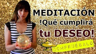 GUIDED MEDITATION to MATERIALIZE Your WISHES while you SLEEP.  ASMR in Spanish screenshot 2
