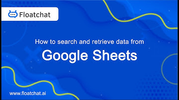 How to search and retrieve data from Google Sheets | Google Sheets Integration with Floatchat