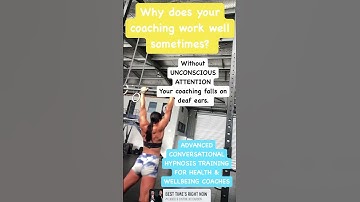 Advanced conversational hypnosis