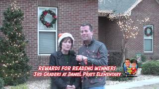 Leanne visits Daniel Pratt 3rd Graders for Mix 103-3 Rewards for Reading!