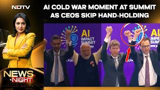 AI Cold War Moment At Delhi Summit As CEOs Skip Hand-Holding