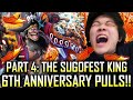 THE SUGOFEST KING 2000+ GEMS (PART 4 OF 4) | 6 YEAR ANNIVERSARY SUGOFEST | OPTC | [トレクル] 6周年スゴフェス