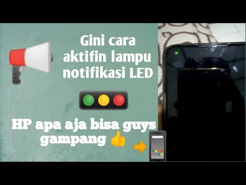 Cara Membuat Led Notifikasi Di Aplikasi Whatsapp Menjadi Warna Warni Youtube