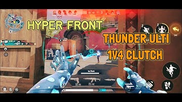 HYPER FRONT THUNDER ULTI 1V4 CLUTCH