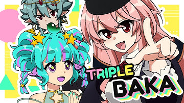 「TRIPLE BAKA」 Vocaloid Cover with English Subtitles