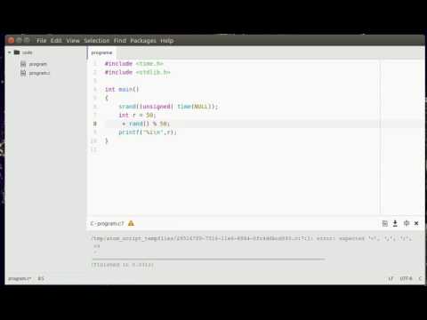 C Programming - random numbers