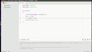 C Programming - random numbers