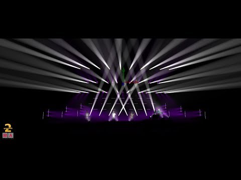 Imagine Dragons - Believer -  Grandma2 3d - Lightshow