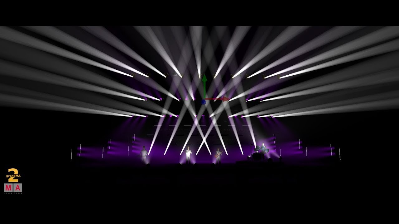 Imagine Dragons - Believer -  Grandma2 3d - Lightshow