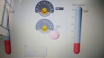 Temp control using LM35 LABVIEW