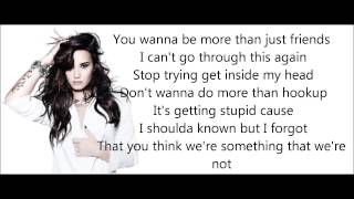 Something That We&#39;re Not - Demi Lovato (Lyrics)