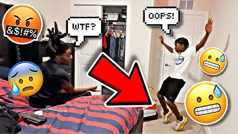 "DESTROYING" MY BIG BROTHER SHOE COLLECTION PRANK! HILARIOUS
