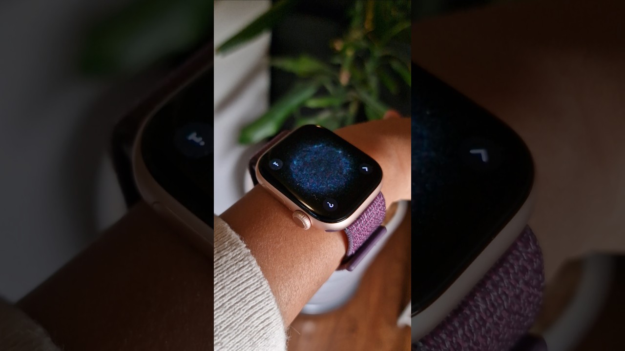 Apple Watch Series 10, 42mm rose gold with plum sport loop - unboxing
