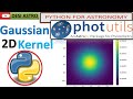 Part 14 photutils   mastering gaussian kernel in with python  image processing  desi astro