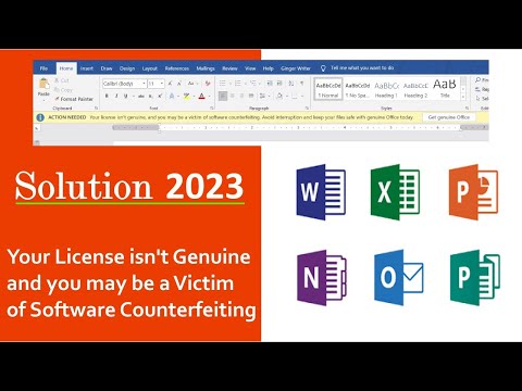 Your License isn't Genuine and you may be a Victim of Software Counterfeiting - 2023