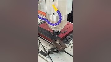 The 5-axis machining center efficiently produces complex parts with high precision.#cncmachine5axis