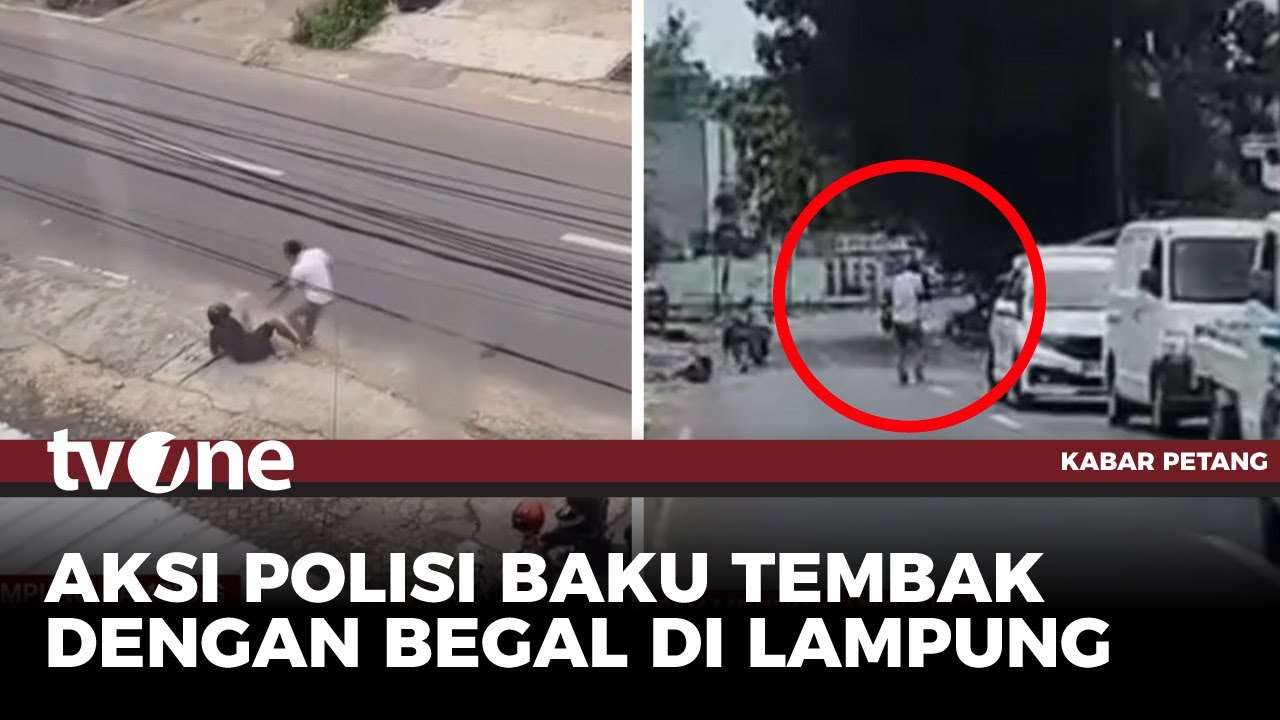 Polisi Baku Tembak dengan Kawanan Begal di Lampung | Kabar Petang tvOne