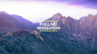 Cinematic Parallax Slideshow (After effect Template)