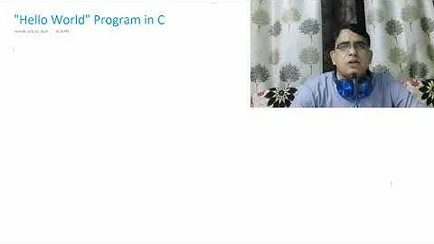 Lec-13 | C-Lang | "Hello World" Program in 